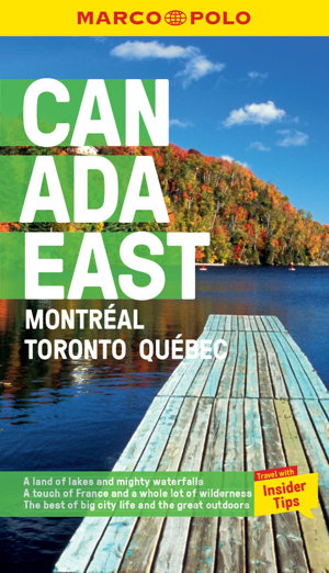 Cover art for Canada East Marco Polo Pocket Travel Guide - with pull out map