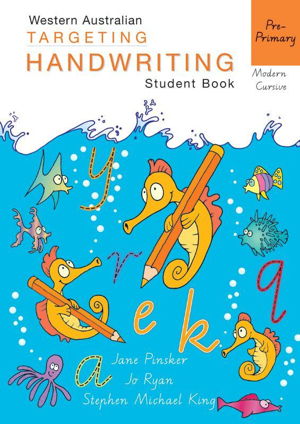 Cover art for WA Targeting Handwriting Student Book Pre Primary