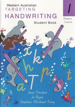 Cover art for WA Targeting Handwriting Student Book Year 1