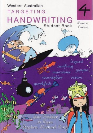 Cover art for WA Targeting Handwriting Student Book Year 4