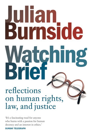 Cover art for Watching brief: Reflections on Human Rights, Law, and Justice