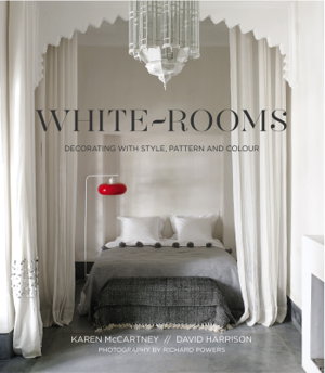 Cover art for White Rooms Decorating with style pattern and colour
