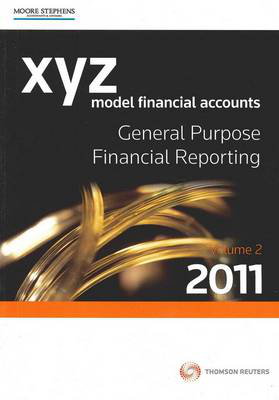 Cover art for XYZ Model Financial Accounts 2011