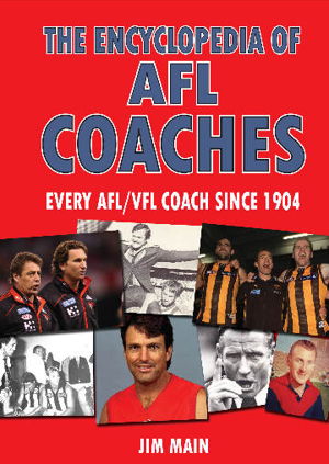 Cover art for Encyclopedia of AFL Coaches