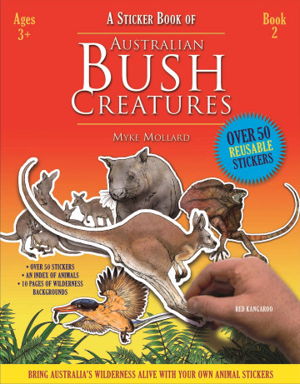 Cover art for A Sticker Book of Australian Bush Creatures