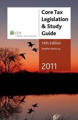 Cover art for Core Tax Legislation and Study Guide 2011