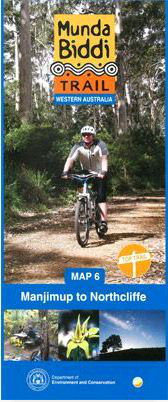 Cover art for Munda Biddi Trail Map 6 Manjimup to Northcliffe
