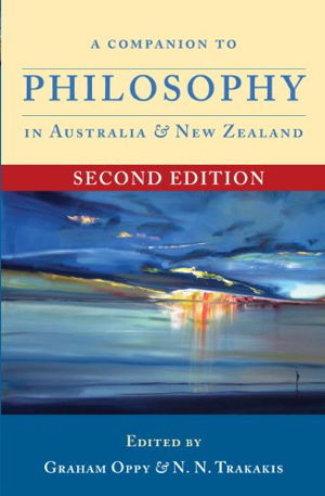 Cover art for A Companion to Philosophy in Australia and New Zealand