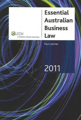Cover art for Essential Australian Business Law 2011