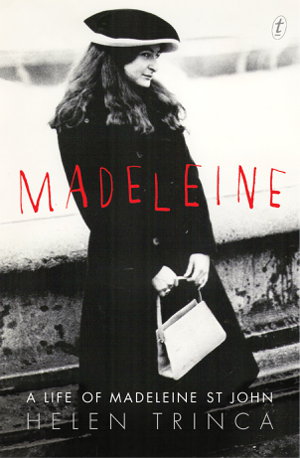 Cover art for Madeleine A Life of Madeleine St John