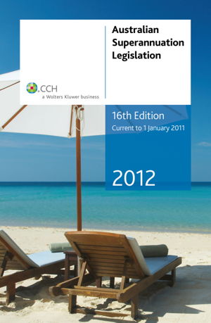 Cover art for Australian Superannuation Legislation 2012