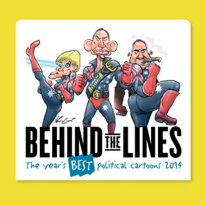 Cover art for Behind the Lines 2014