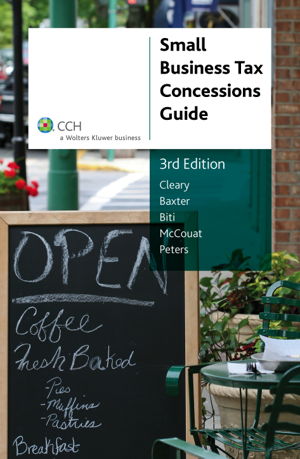 Cover art for Small Business Tax Concessions Guide