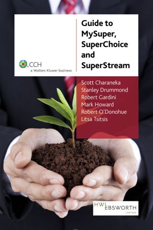 Cover art for Guide to MySuper SuperChoice and SuperStream #39422A