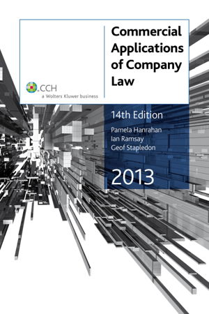 Cover art for Commercial Applications of Company Law 2013