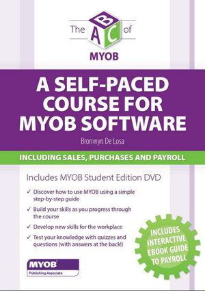 Cover art for A Self-Paced Course For MYOB Software
