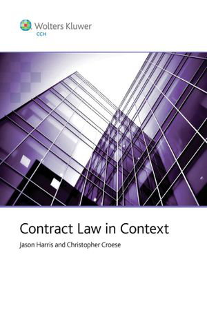 Cover art for Contract Law in Context