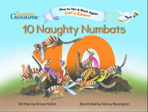 Cover art for Let's Count - Ten Naughty Numbats