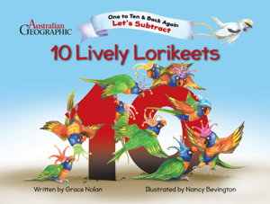 Cover art for Let's Subtract - Ten Lively Lorikeets