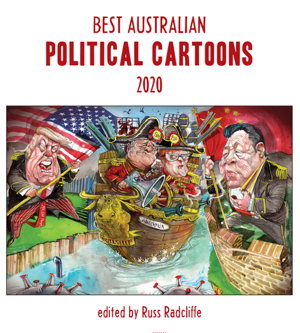 Cover art for Best Australian Political Cartoons 2020