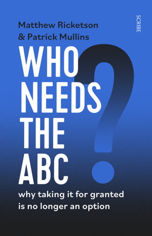 Cover art for Who Needs the ABC?