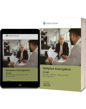 Cover art for Workplace Investigations - 3rd Edition
