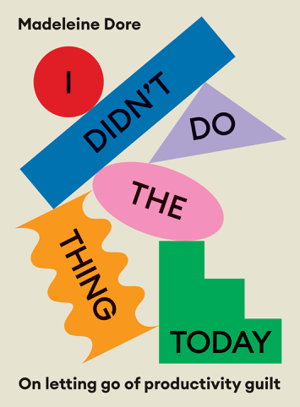 Cover art for I Didn't Do The Thing Today