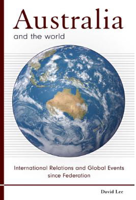 Cover art for Australia and the World