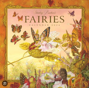 Cover art for Shirley Barber's Fairies Calendar 2024