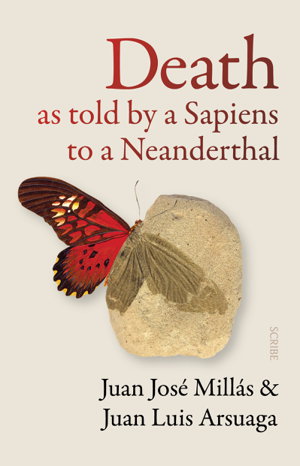 Cover art for Death As Told by a Sapiens to a Neanderthal