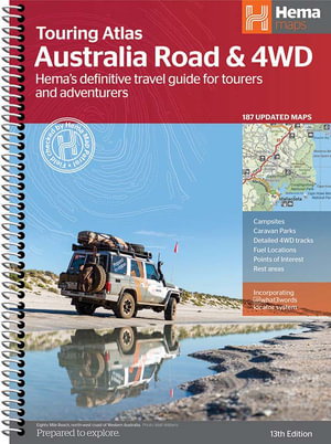 Cover art for Australia Road & 4WD touring atlas A4