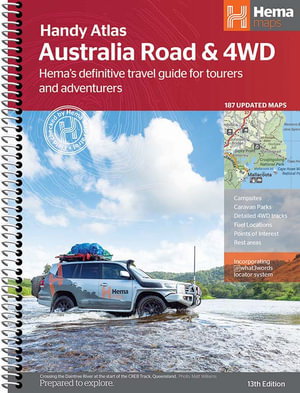 Cover art for Australia Road & 4WD handy atlas B5 spir.