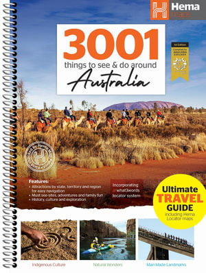 Cover art for 3001 things to see & do around Australia