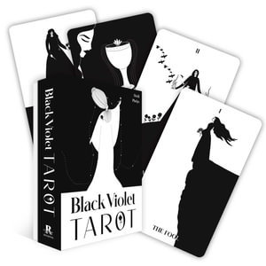 Cover art for Black Violet Tarot