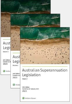 Cover art for Australian Superannuation Legislation 2023 - 3 Volume Set 29th Edition