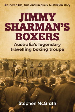 Cover art for Jimmy Sharman's Boxers