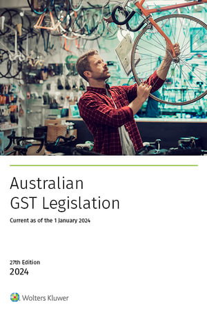 Cover art for Australian GST Legislation 2024