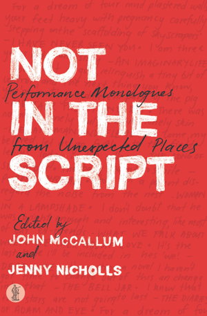 Cover art for Not In The Script