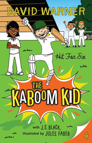 Cover art for Hit for Six: Kaboom Kid #4