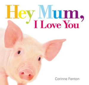 Cover art for Hey Mum I Love You Board Book