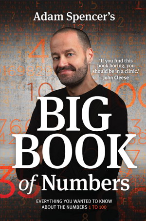 Cover art for Adam Spencer's Big Book of Numbers