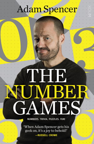 Cover art for Adam Spencer's The Number Games
