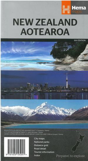 Cover art for New Zealand Aotearoa Map