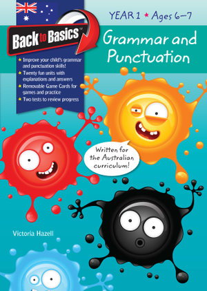 Cover art for Back to Basics Grammar and Punctuation Year 1