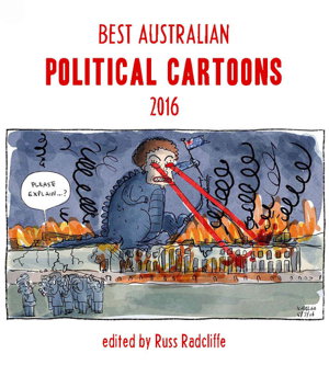 Cover art for Best Australian Political Cartoons 2016