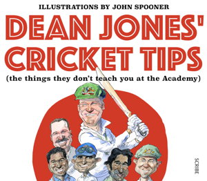 Cover art for Dean Jones' Cricket Tips (the things they don't teach you atthe Academy)