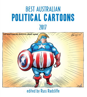 Cover art for Best Australian Political Cartoons 2017