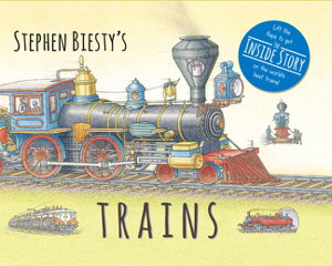Cover art for Stephen Biesty's Trains!