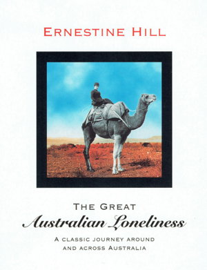 Cover art for The Great Australian Loneliness