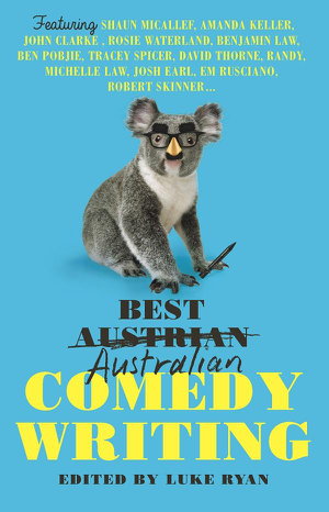 Cover art for Best Australian Comedy Writing 2